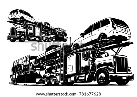 Car Hauler Stock Images, Royalty-Free Images & Vectors ...