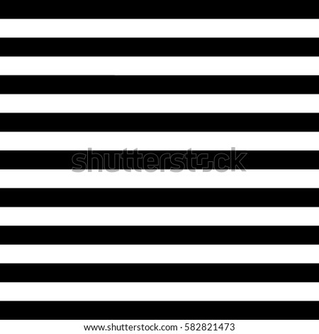 Vector White Black Horizontal Stripes Abstract Stock Vector 582821473