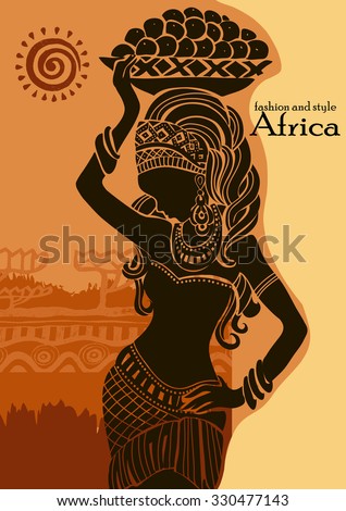 https://thumb1.shutterstock.com/display_pic_with_logo/1174655/330477143/stock-vector-banner-set-of-travel-tropical-landscape-beautiful-black-woman-african-woman-330477143.jpg