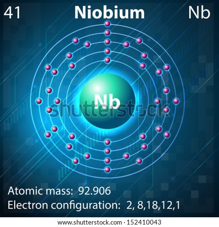 Illustration Element Niobium Stock Vector 152410043 - Shutterstock