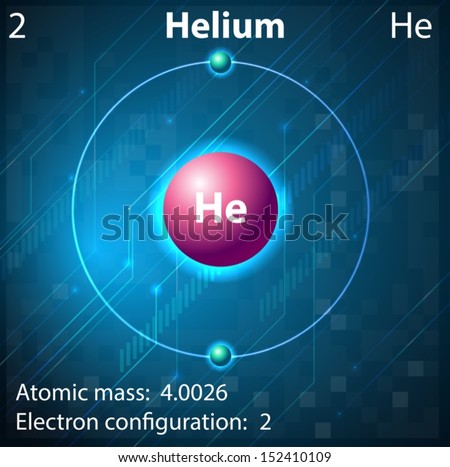 Illustration Element Helium Stock Vector 152410109 - Shutterstock