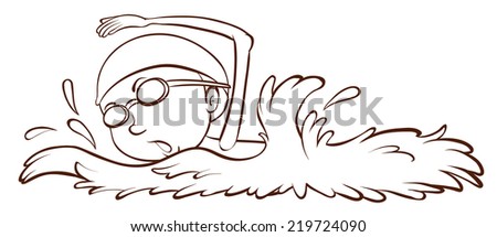 Swimming Goggles Stock Vectors & Vector Clip Art | Shutterstock