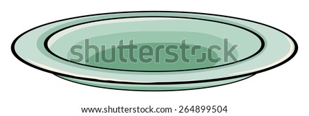 Cartoon Plate Stock Images, Royalty-Free Images & Vectors | Shutterstock