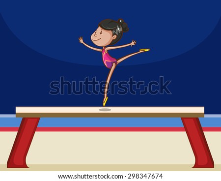 Balance Beam Stock Images, Royalty-Free Images & Vectors | Shutterstock