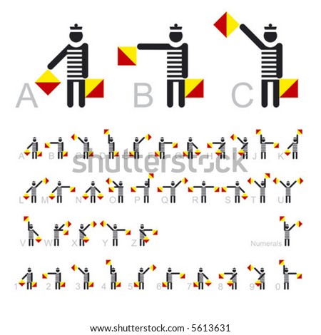 Semaphore Flags Stock Photos, Images, & Pictures | Shutterstock