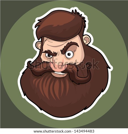 Beard Cartoon Stock Images, Royalty-Free Images & Vectors | Shutterstock