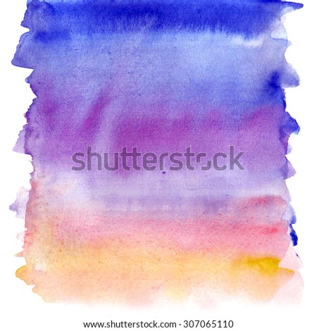 Colorful Watercolor Vector Background Stock Vector 222007243 - Shutterstock