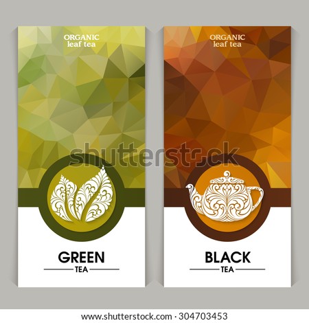 tea label templates