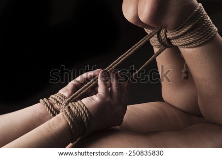 cum inside sleeping girls pussy bdsm hog tie