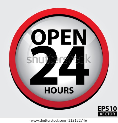 open 24 hours t shirt