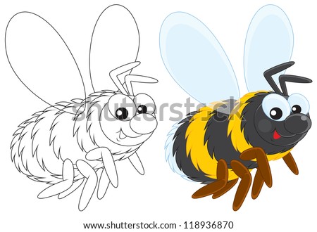 Bumblebee Stock Vector 118936870 - Shutterstock