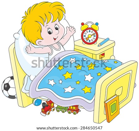 Get Up Cartoon Stock Images, Royalty-Free Images & Vectors | Shutterstock