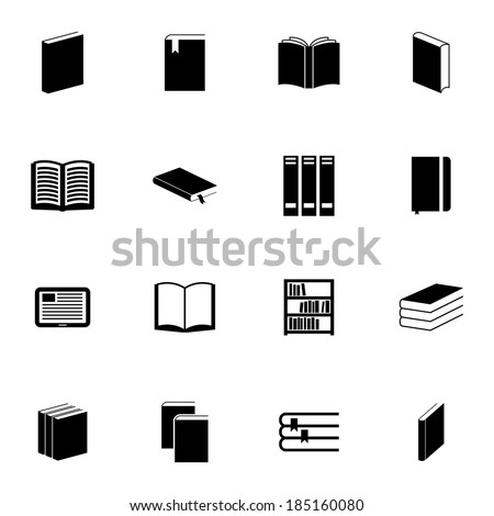 Book Icons 스톡 벡터 127518881 - Shutterstock
