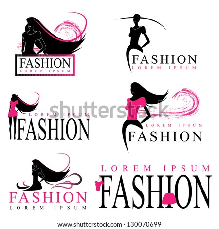 Download Fashion Woman Silhouette Isolated On White Stock Vector ...