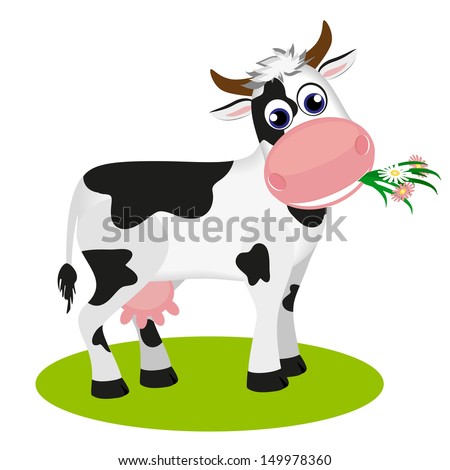 Download Cow Eating Grass Stock Images, Royalty-Free Images ...