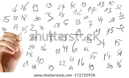 Number Names Worksheets handwriting numbers : Write The Number Stock Photos, Royalty-Free Images & Vectors ...