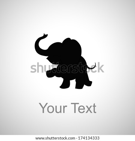 Free Free 290 Baby Elephant Svg Black And White SVG PNG EPS DXF File