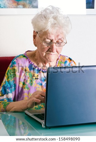 Grandma Computer Stock Photos, Images, & Pictures | Shutterstock