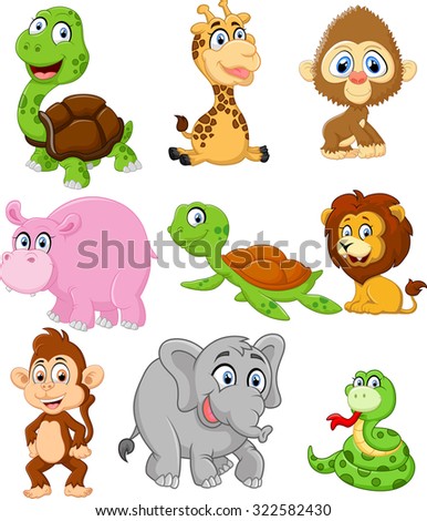 Cartoon Animal Stock Vector 63959011 - Shutterstock