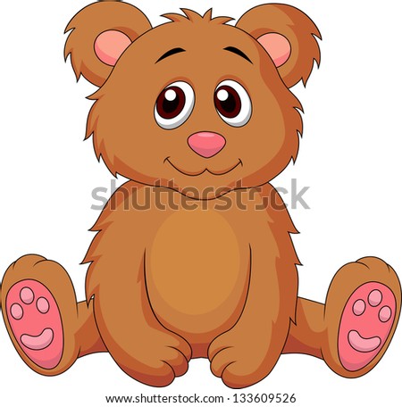 Cute Baby Bear Cartoon Cute Baby Bear Cartoon