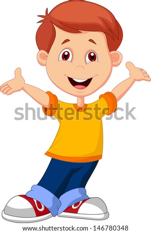 Boy happy cartoon smile Stock Photos, Images, & Pictures | Shutterstock