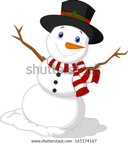 Clip Art Snowman Clipart Images snowman clipart stock photos royalty free images vectors christmas wearing a hat and red scarf