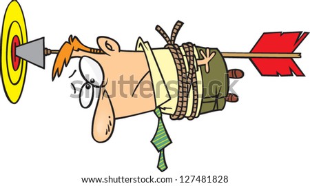 Man Tied Up With Rope Stock Vectors & Vector Clip Art | Shutterstock