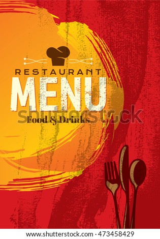spanish menu template