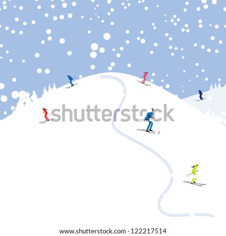 Ski Cartoon Stock Images, Royalty-Free Images & Vectors | Shutterstock