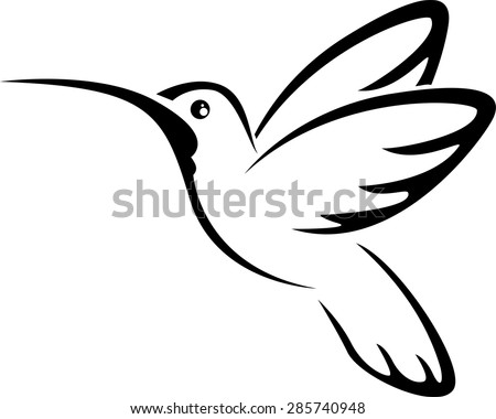 Hummingbird Silhouette Stock Photos, Images, & Pictures | Shutterstock