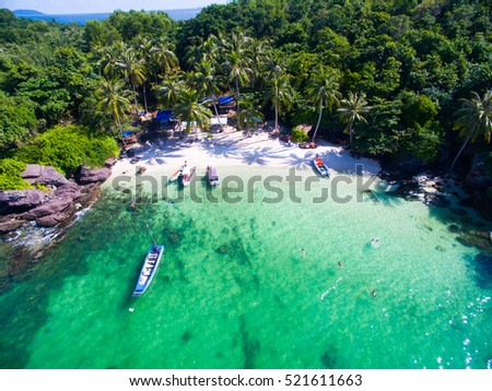 Mong Tay island in Phu Quoc island, Kien Giang, Vietnam