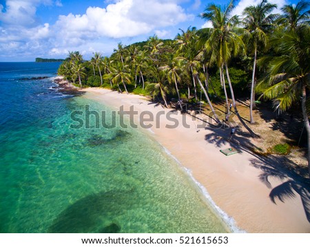 May Rut island in Phu Quoc, Kien Giang, Vietnam