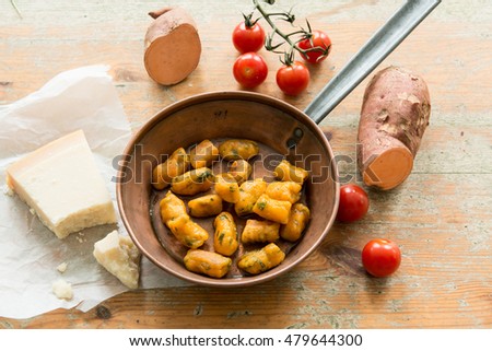 sweet potato gnocchi