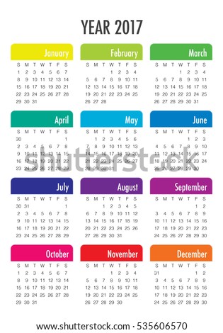 year calender