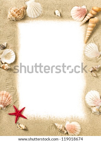 Seashell Border Stock Images, Royalty-Free Images & Vectors | Shutterstock
