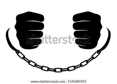 Hands In Shackles Stock Images, Royalty-Free Images & Vectors
