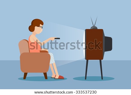 Flat Screen Tv Clipart Stock Images, Royalty-Free Images & Vectors