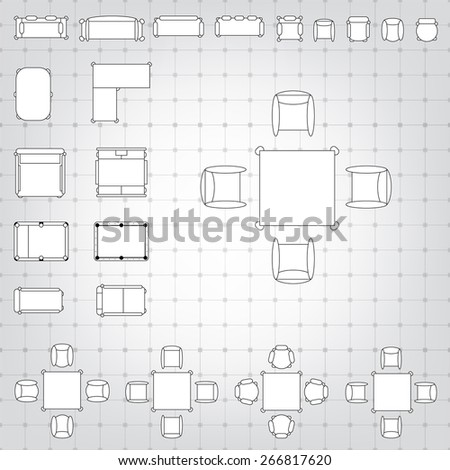 Blueprint Interior Design Set set simple 2d flat vector icons stock vector 378018823 shutterstock Blueprint Interior Design Set set simple 2d flat vector icons stock vector 378018823 shutterstock