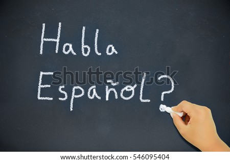 Spanish Language Learning Concept Image Teacher Stock Photo ... Spanish Language Learning Concept Image Teacher Stock Photo ...