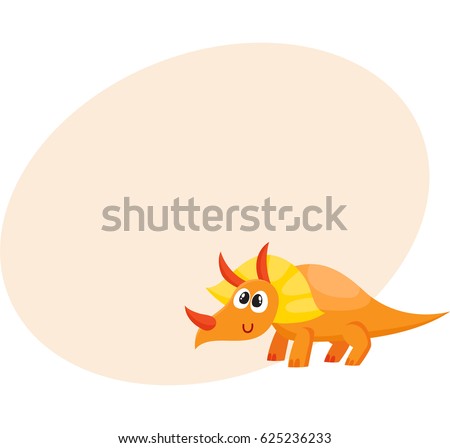 happy triceratops