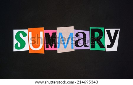 newspaper alphabet stock images royalty free images the word summary