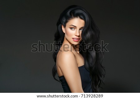 https://thumb1.shutterstock.com/display_pic_with_logo/1306012/713928289/stock-photo-beautiful-black-hair-woman-beautiful-portrait-hairstyle-curly-hair-beauty-female-model-girl-over-713928289.jpg