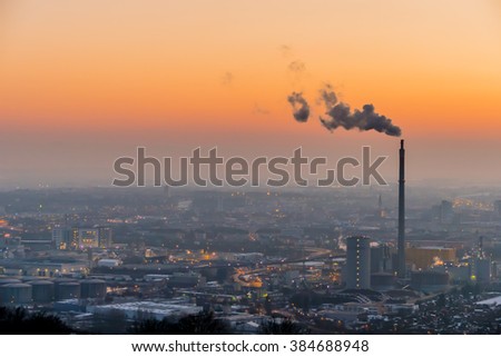austria, linz, industrial area