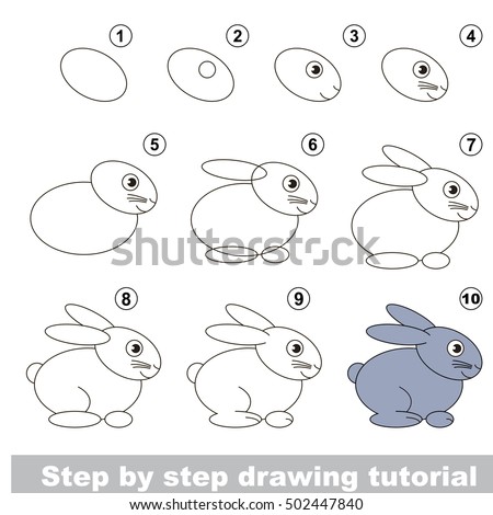 Vector Kid Educational Game Develop Drawing Stock Vector 508347700 ...