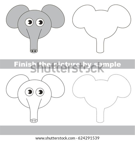 drawing worksheet for preschool kids with easy gaming level of difficulty simple educational game for - Preschool Drawing Worksheets drawing worksheet for preschool kids with easy gaming level of difficulty simple educational game for - Preschool Drawing Worksheets