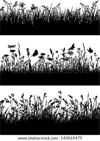 Free Free 230 Silhouette Flower Border Svg Free SVG PNG EPS DXF File