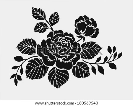 Flower Motif  Design Stock Vector 466072229 Shutterstock