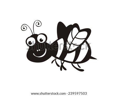 Bee Silhouette Stock Images, Royalty-Free Images & Vectors | Shutterstock