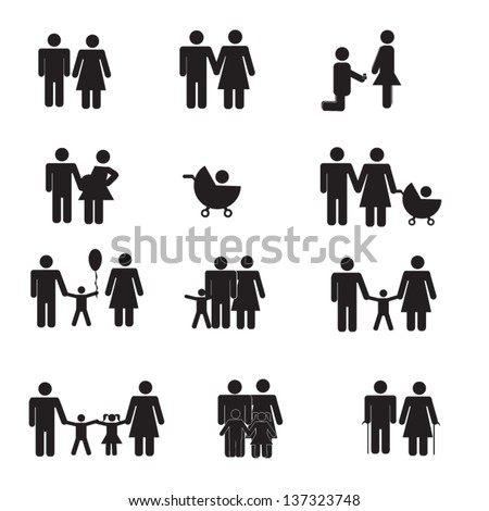 Stick Figure Family Stock Photos, Royalty-Free Images & Vectors ...