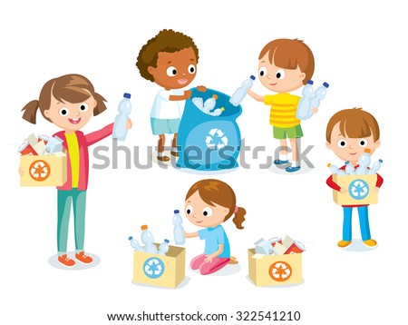 Kids Recycling Stock Photos, Images, & Pictures | Shutterstock